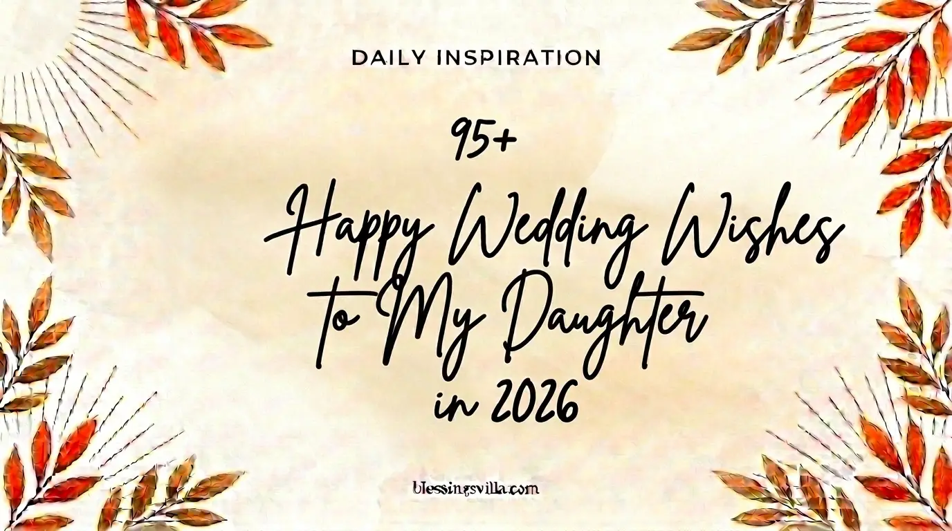 Happy Wedding Wishes to My Daughter