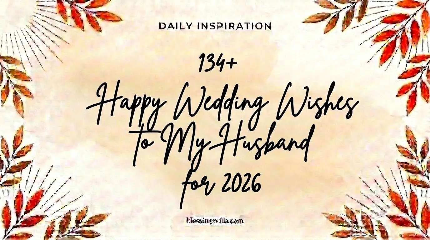Happy Wedding Wishes to My Husband