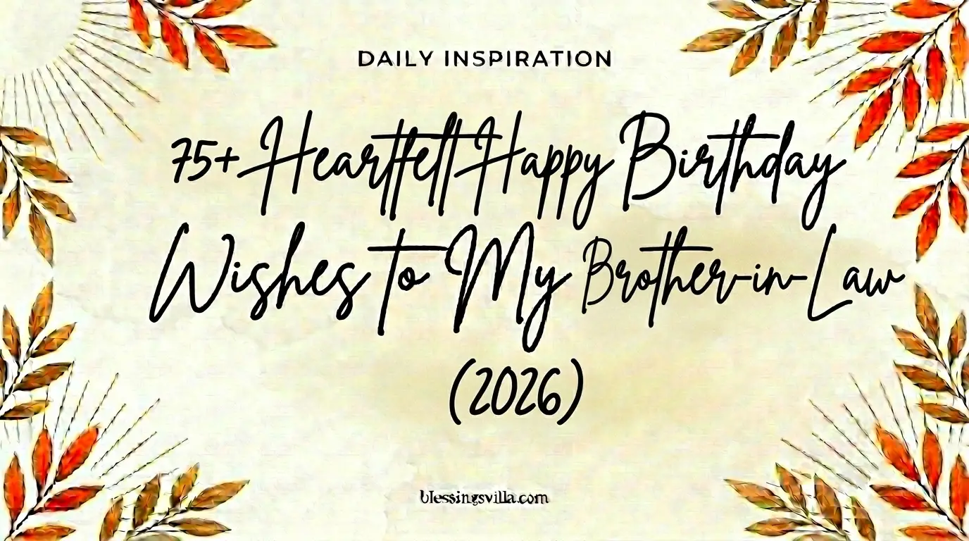 Happy Birthday Wishes to My Brother-in-Law