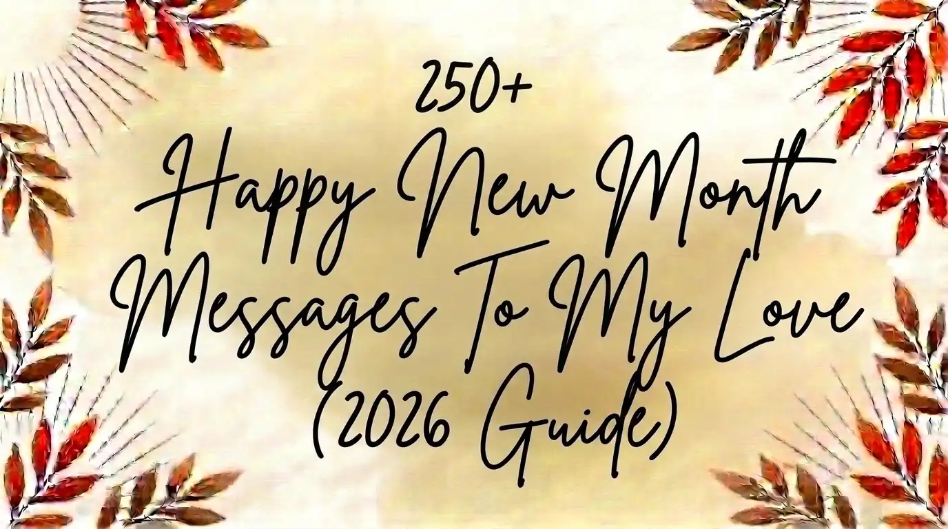 250+ Happy New Month Messages To My Love (2026 Guide)